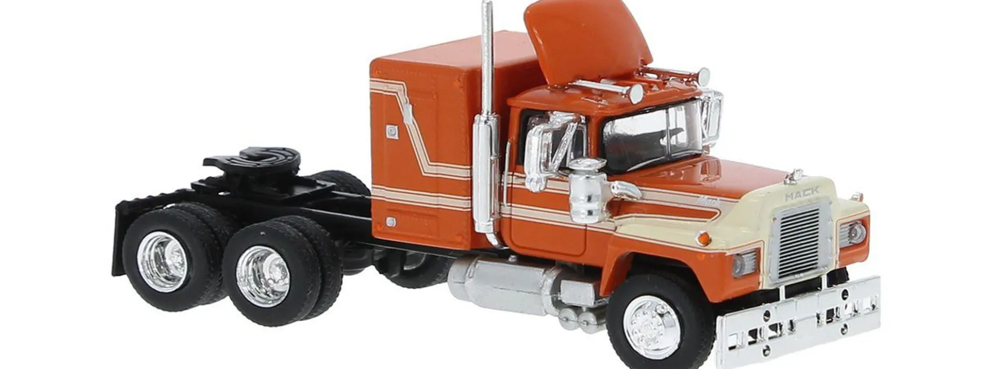 BREKINA 85805 Mack RS700 Solozugmaschine 1966 orange LKW-Modell 1:87