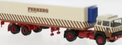 BREKINA 83284 Magirus 310D 16 Kühlkoffersattelzug Ferrero 1974 LKW-Modell 1:87