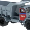 BREKINA 83305 Magirus Jupiter Kipper WEB grau | LKW-Modell 1:87