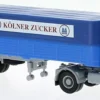 BREKINA 78150 MAN F7 PritschePlaneSattelzug Kölner Zucker 1968 LKW-Modell 1:87