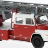BREKINA 45162 MAN 520H Drehleiter 30 Feuerwehr Hessen 1967 Blaulichtmodell 1:87