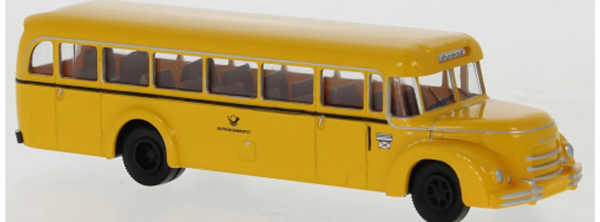 BREKINA 59222 MAN MKN Rundhauber Deutsche Bundespost 1952 | Bus-Modell 1:87