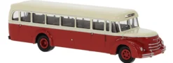 BREKINA 59221 MAN MKN Rundhauber hellbeige rot 1952 | Bus-Modell 1:87