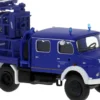 BREKINA 47195 MB LA 911 Lichtmastwagen THW Stuttgart | Blaulichtmodell 1:87