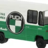 BREKINA 36858 MB L 406 D Kasten Puch weiß/grün | LKW-Modell 1:87