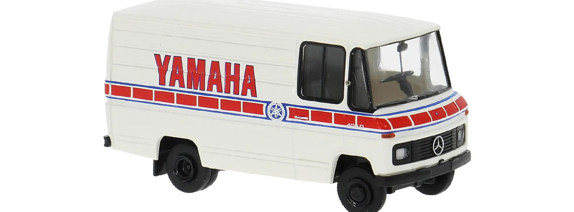 BREKINA 36859 MB L 406 D Kasten Yamaha beige | LKW-Modell 1:87