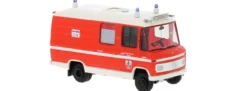 BREKINA 36930 MB L 508 RTW Feuerwehr Ratingen | Blaulichtmodell 1:87