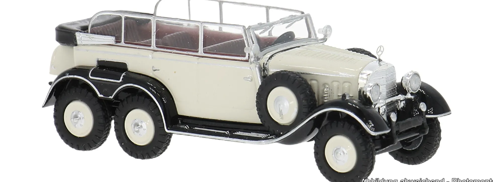 BREKINA 21083 Mercedes-Benz G4 weiß | Modellauto 1:87