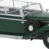 BREKINA 21056 Mercedes-Benz 770K dunkelgrün von Gustav Krupp | Modellauto 1:87