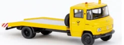 BREKINA 36738 Mercedes-Benz L608 Abschleppwagen Bundespost 1968 Logo klassisch LKW-Modell 1:87