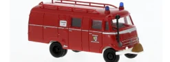 BREKINA 36614 Mercedes-Benz LF319 Feuerwehr Kempten im Allgäu Blaulichtmodell 1:87
