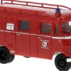 BREKINA 36613 Mercedes-Benz L319 LF8 Feuerwehr Gundelfingen 1956 Blaulichtmodell 1:87