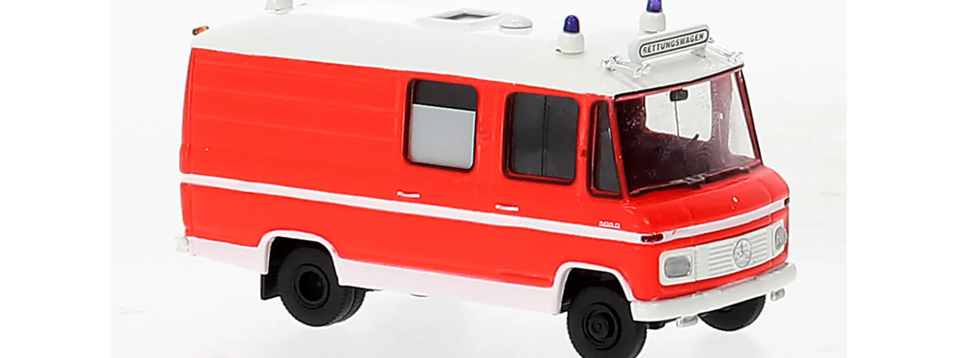 BREKINA 36941 Mercedes-Benz L508 RTW 1970 Grunddekor neutral Blaulichtmodell 1:87