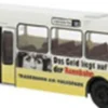 BREKINA 50811 Mercedes-Benz O 305 Stadtbus 1972 HHA Trabrennbahn | Busmodell 1:87