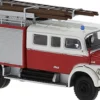 BREKINA 47139 Mercedes LAF 1113 LF 16 mit Vorbaupumpe Hessen 1972 | Blaulichtmodell 1:87
