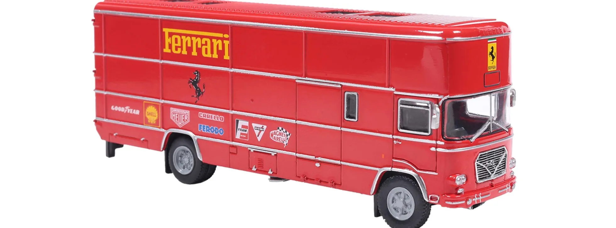BREKINA 58651 OM 150 Rolfo rot Ferrari | Busmodell 1:87