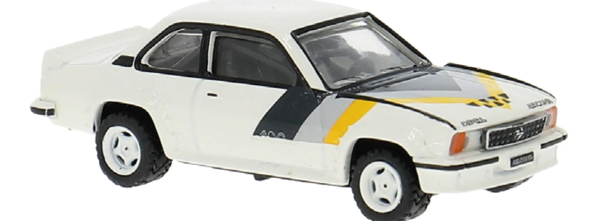 BREKINA 20770 Opel Ascona B 400 1982 Dekor gelb silber Automodell 1:87