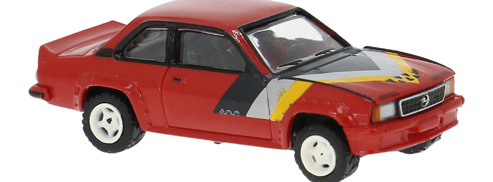 BREKINA 20771 Opel Ascona B i400 rot/grau | Modellauto 1:87