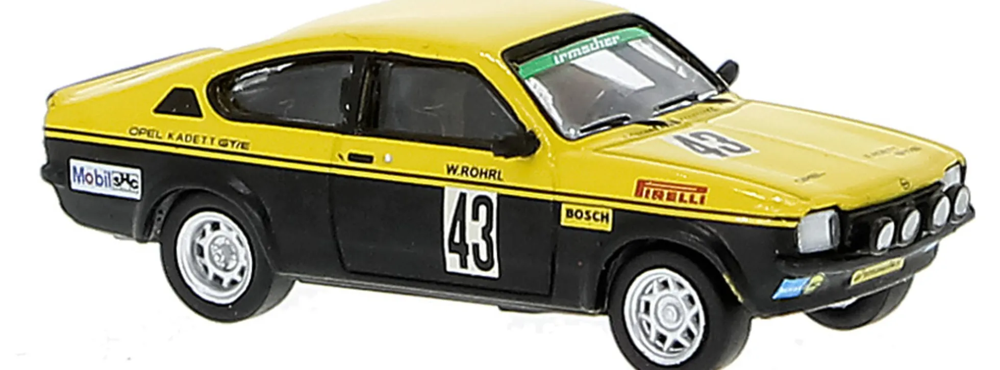 BREKINA 20405 Opel Kadett C GT E Walter Röhrl Deutsche Rennsportmeisterschaft 1976 Modell 1:87