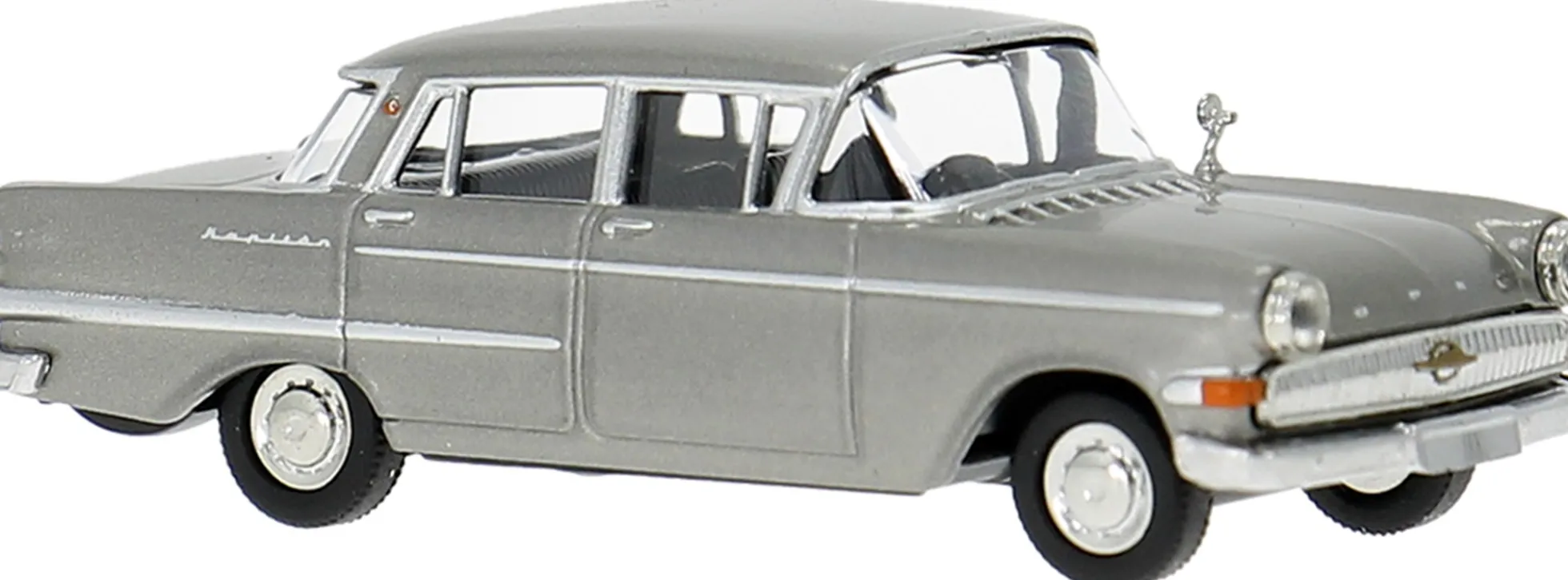 BREKINA 20818 Opel Kapitän 1959 - grau | Modellauto 1:87