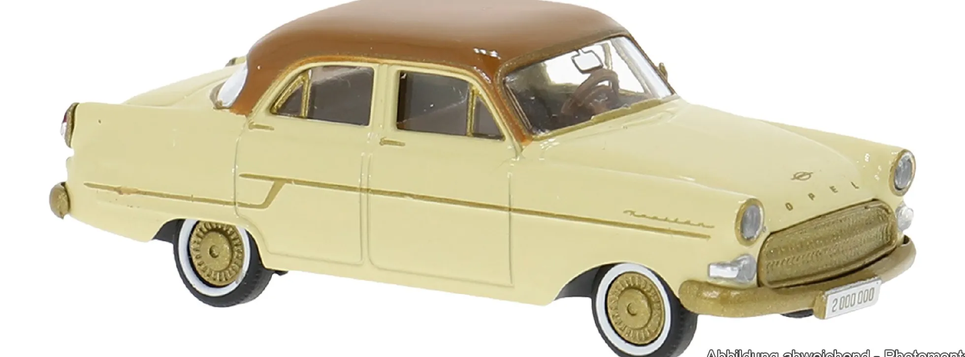 BREKINA 20885 Opel Kapitän 2 Millionen Opel | Modellauto 1:87