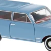 BREKINA 20476 Opel Rekord B Caravan hellblau | Modellauto 1:87