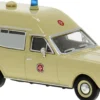 BREKINA 20672 Opel Rekord C KTW 1968 - Johanniter | Blaulichtmodell 1:87