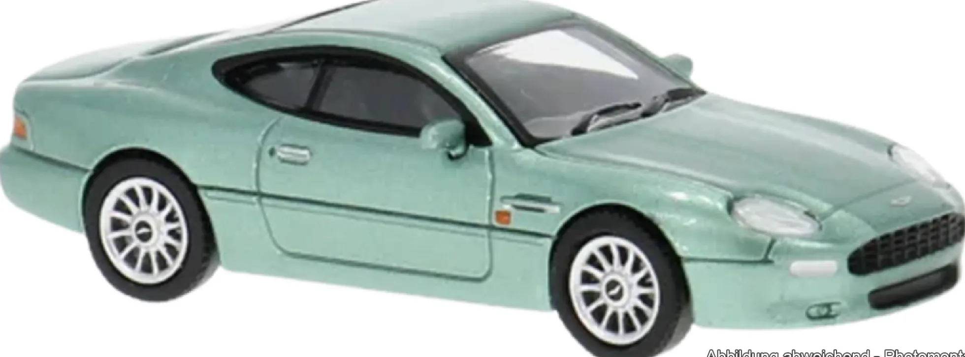 BREKINA PCX871553 Aston Martin DB7 Coupe hellgrün | Modellauto 1:87