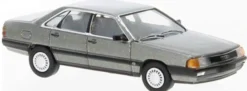 BREKINA PCX870439 Audi 100 C3 Limousine 1982 dunkelgraumetallic Automodell 1:87