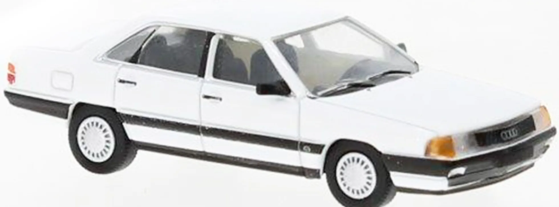 BREKINA PCX870436 Audi 100 C3 Limousine 1982 weiss Automodell 1:87