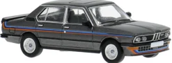 BREKINA PCX871607 BMW M535i E12 1980 - dunkelgrau/Dekor | Modellauto 1:87