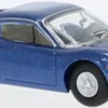 BREKINA PCX870634 Ferrari Dino 246GT 1969 blaumetallic Automodell 1:87