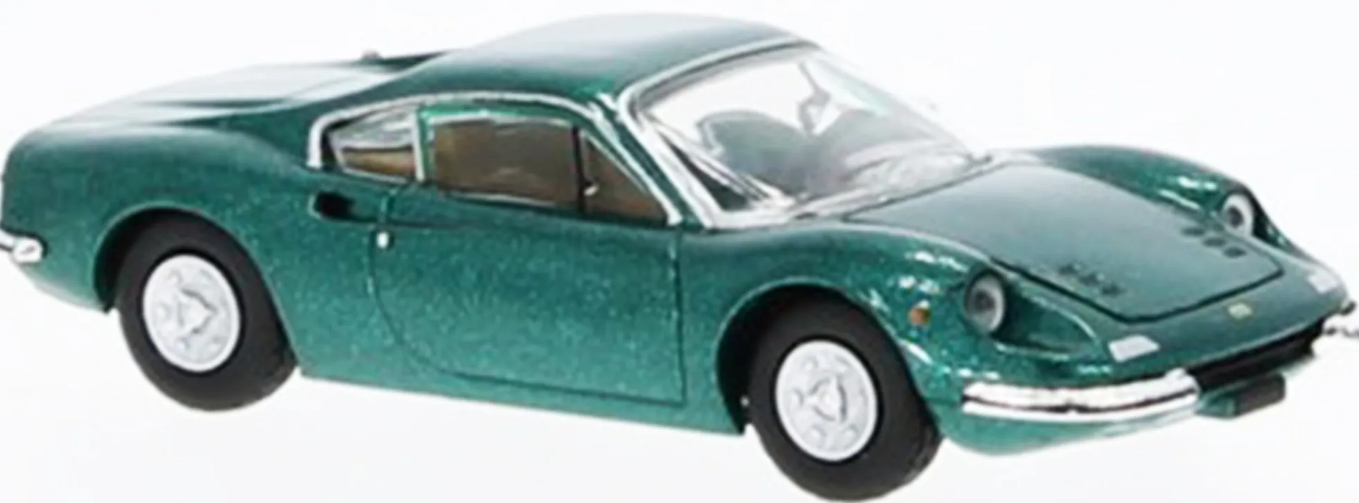 BREKINA PCX870635 Ferrari Dino 246 GT 1969 grünmetallic Automodell 1:87