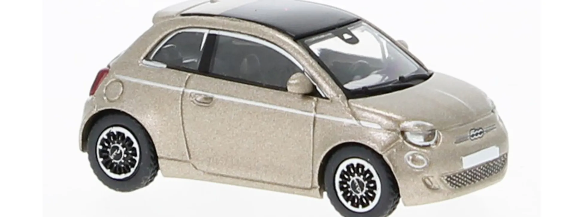 BREKINA PCX870560 Fiat 500e 2020 rosegoldmetallic Automodell 1:87