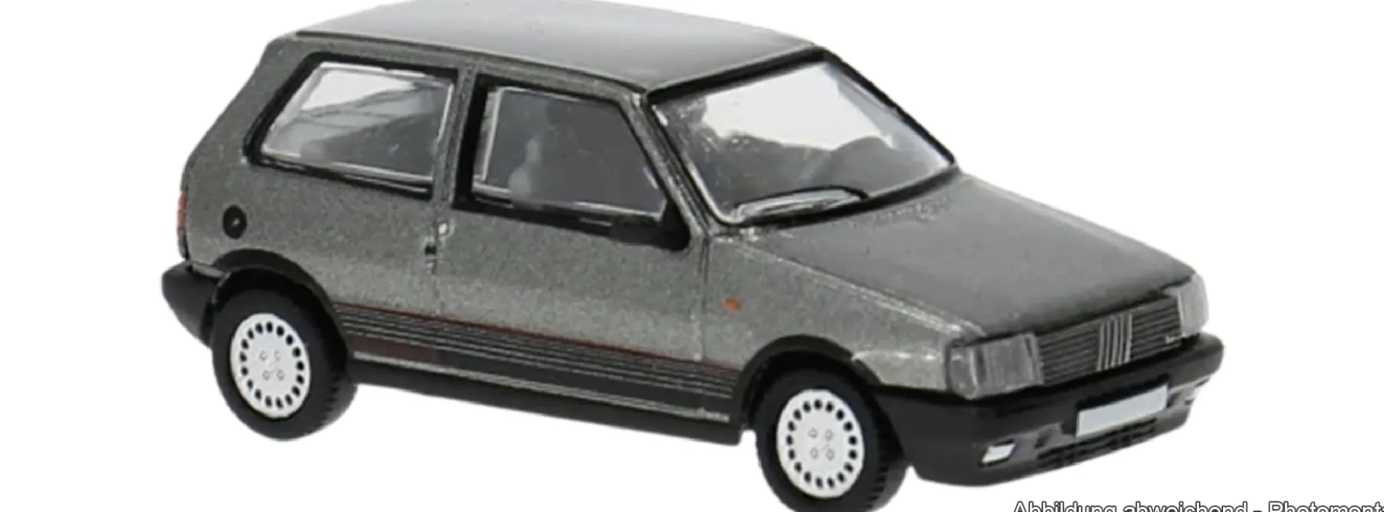 BREKINA PCX870765 Fiat Uno Turbo i.e grau | Modellauto 1:87