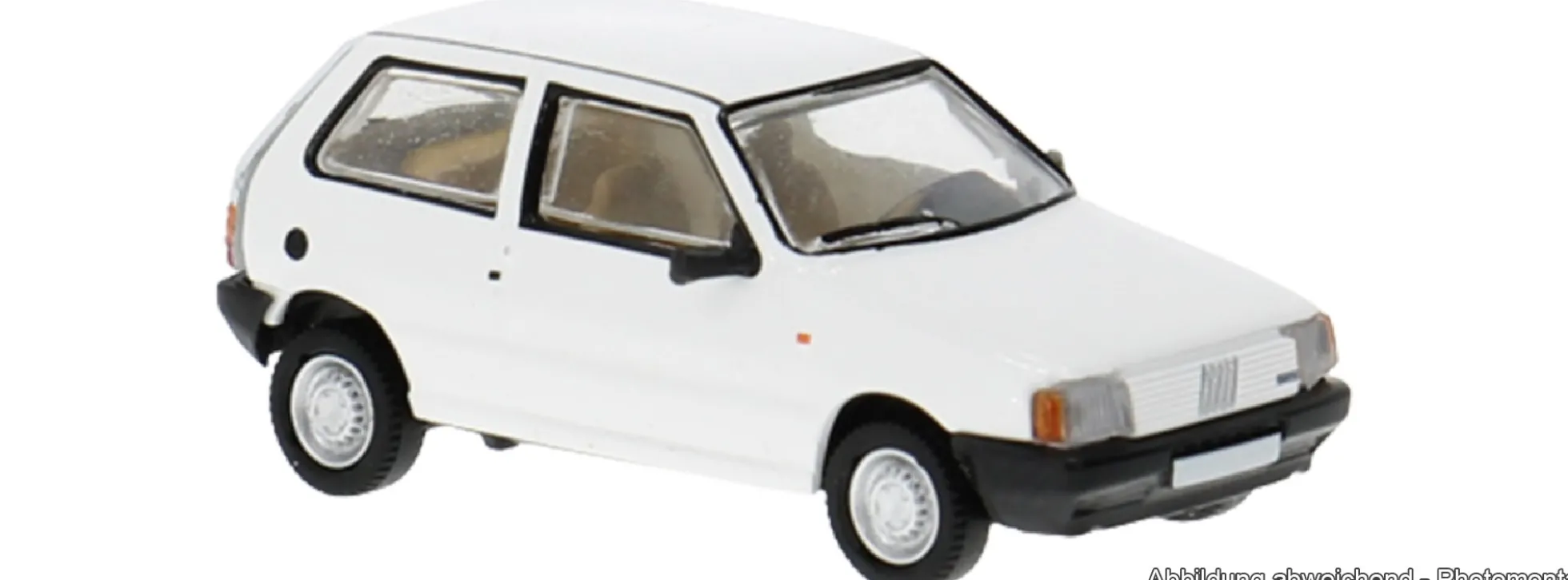 BREKINA PCX870766 Fiat Uno weiß | Modellauto 1:87