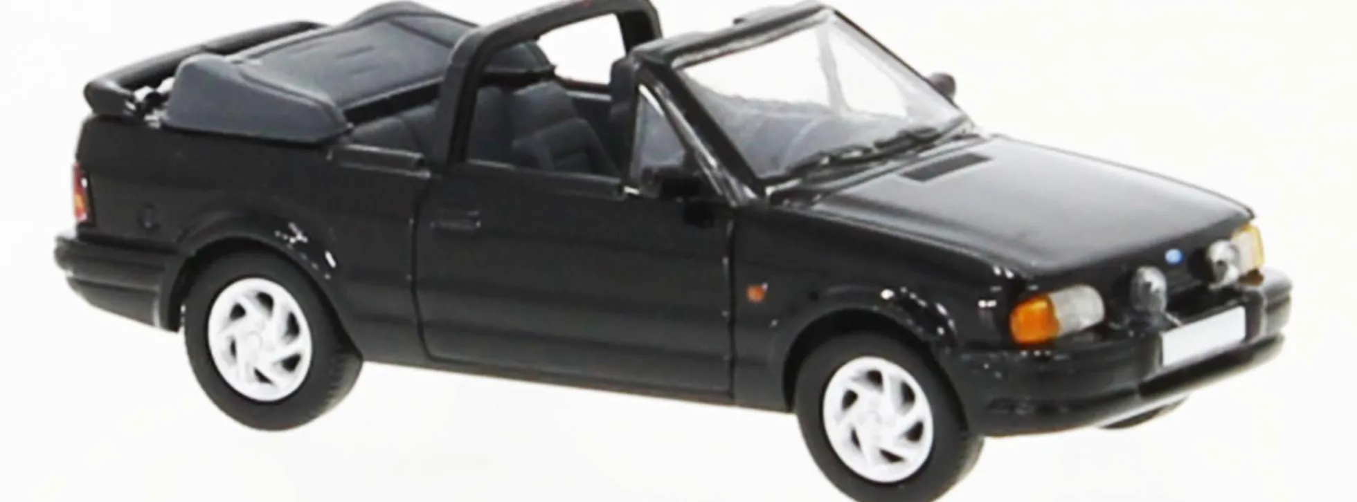 BREKINA PCX870159 Ford Escort IV Cabriolet schwarz 1986 Automodell 1:87