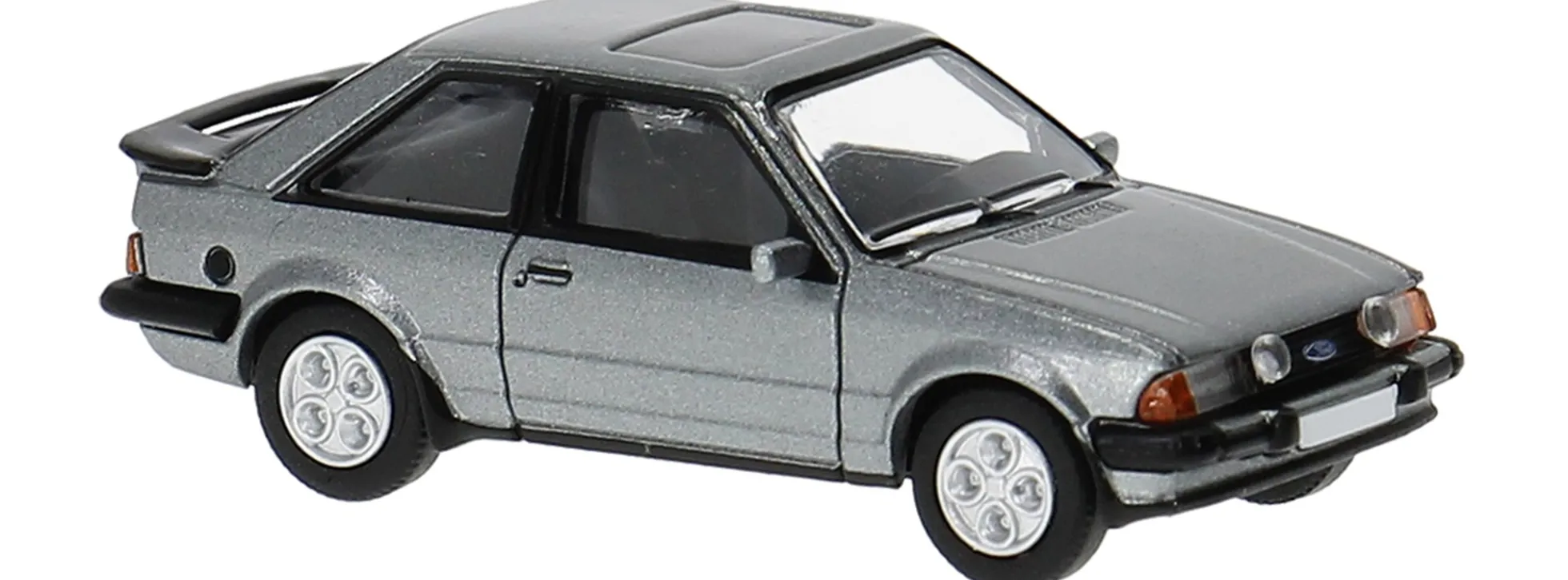 BREKINA PCX870790 Ford Escort MkIII XR3i grau metallic 1982 | Modellauto 1:87