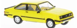 BREKINA PCX870721 Ford Escort MK II RS 2000 1977 gelb Automodell 1:87