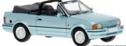 BREKINA PCX871576 Ford Escort MK IV Cabrio 1986 - türkis | Modellauto 1:87