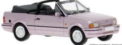 BREKINA PCX871577 Ford Escort MK IV Cabrio 1986 - violett | Modellauto 1:87