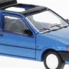 BREKINA PCX870460 Ford Fiesta MKIII Calypso Faltdach offen 1989 blaumetallic Automodell 1:87