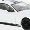 BREKINA PCX870569 Ford Mustang VI Mach I weiss dunkelblau | Modellauto 1:87