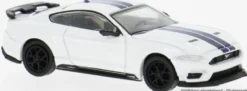 BREKINA PCX870569 Ford Mustang VI Mach I weiss dunkelblau | Modellauto 1:87