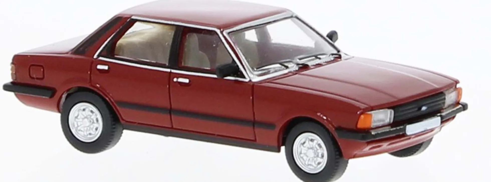 BREKINA PCX870696 Ford Taunus TC3 1979 dunkelrot 1979 Automodell 1:87