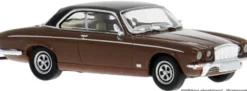 BREKINA PCX871569 Jaguar XJ-C 1973 - dunkelbraun/schwarz | Modellauto 1:87