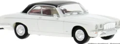 BREKINA PCX871568 Jaguar XJ-C 1973 - weiß/schwarz | Modellauto 1:87