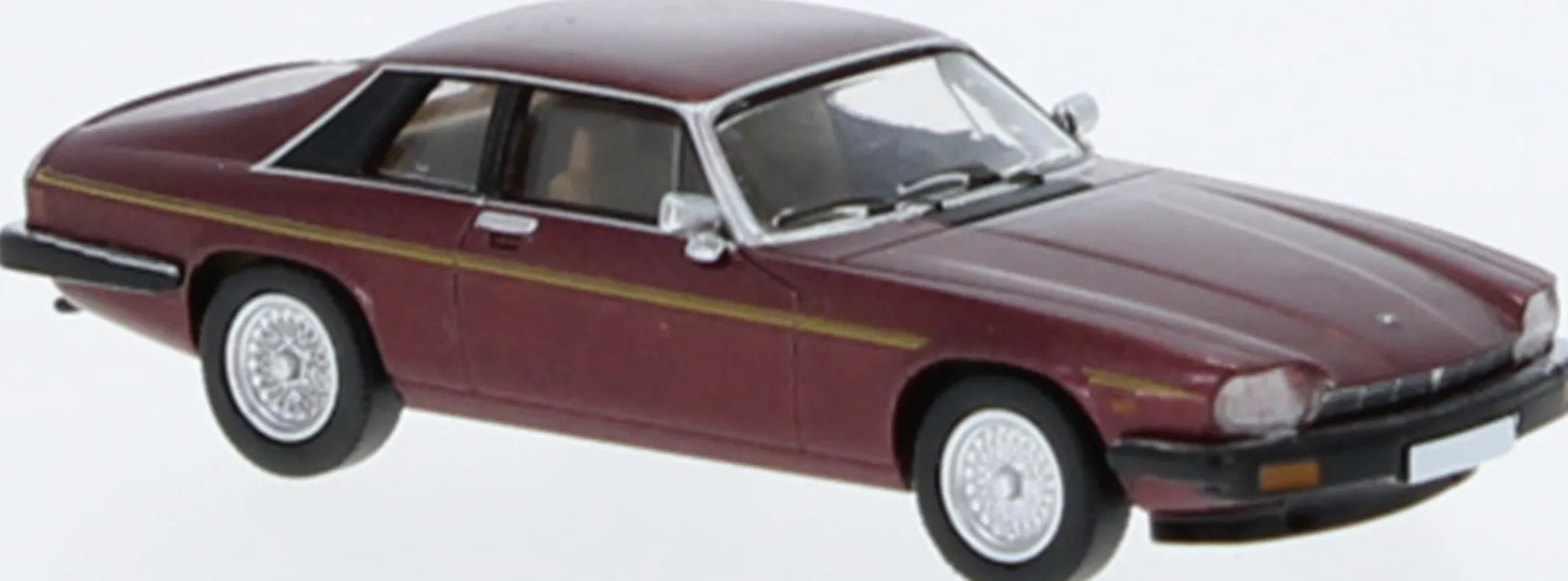 BREKINA PCX870329 Jaguar XJS 1981 dunkelrotmetallic Automodell 1:87