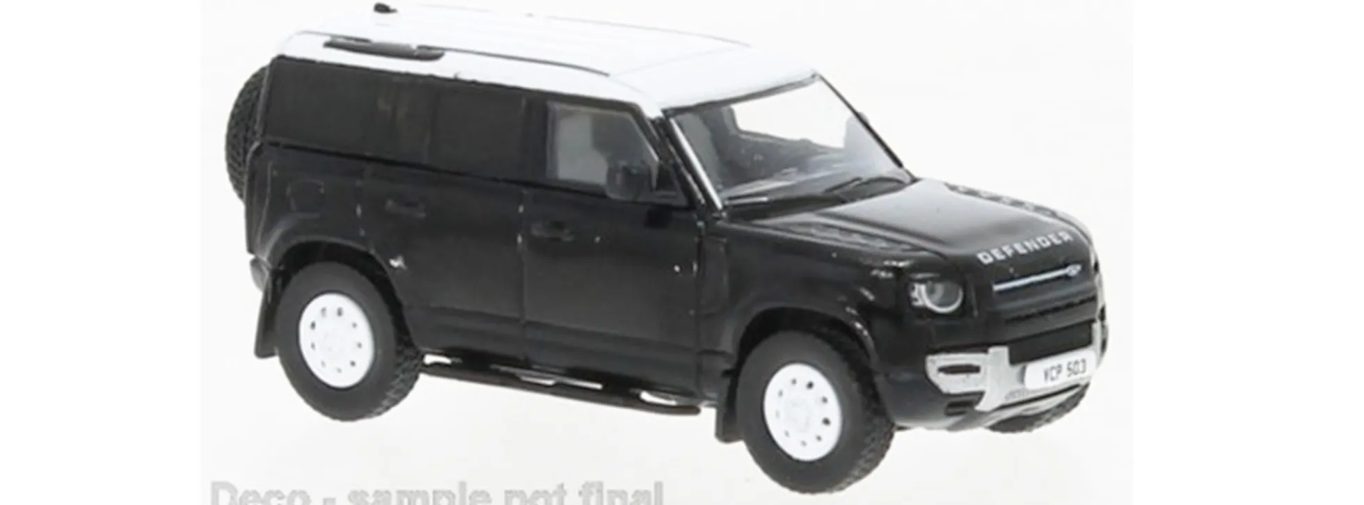 BREKINA PCX870391 Land Rover Defender 110 2020 schwarz Automodell 1:87