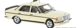 BREKINA PCX871563 Mercedes W123 AMG Taxi | Modellauto 1:87